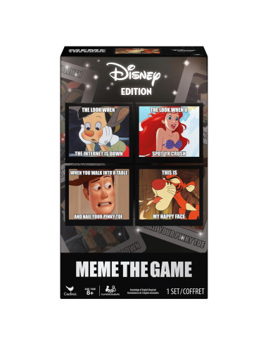 Meme El Juego Disney Spin Master - Juego de Cartas Familiar