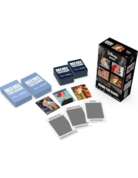 Meme El Juego Disney Spin Master - Juego de Cartas Familiar Meme El Juego Disney Spin Master - Juego de Cartas Familiar