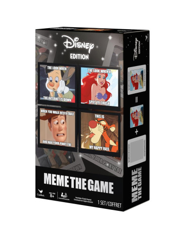 Meme El Juego Disney Spin Master - Juego de Cartas Familiar