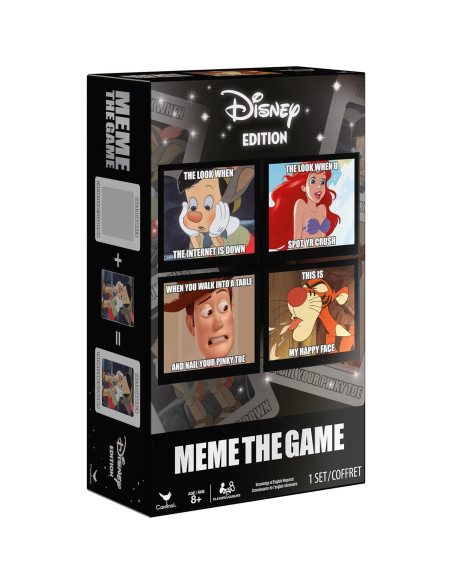 Meme El Juego Disney Spin Master - Juego de Cartas Familiar Meme El Juego Disney Spin Master - Juego de Cartas Familiar