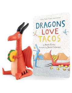 Figura de Juguete de Audio Tonies Dragones Aman Tacos