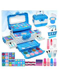 Kit de Maquillaje Lavable para Niñas HERAPFANN 57 Piezas