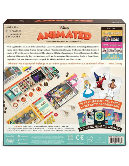 Juego de Estrategia Disney Funko para 2-4 Jugadores 10+