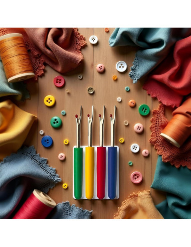 Descosedores de Costura Qintreesify - 4 Piezas Ergonomicos