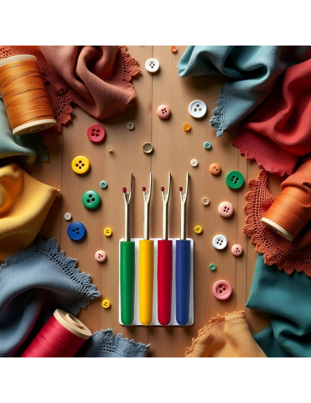 Descosedores de Costura Qintreesify - 4 Piezas Ergonomicos