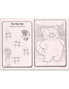 Conjunto de 12 Libros de Actividades Disney Turning Red 2