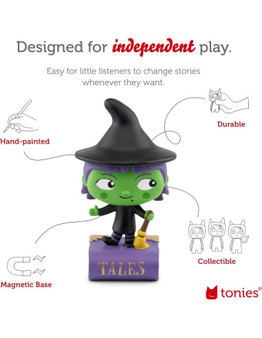 Figurita de Juguete de Audio Tonies Cuentos Espeluznantes 60 min