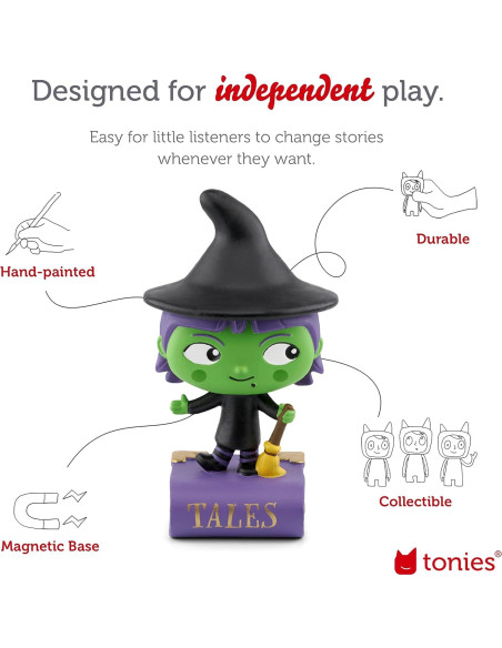 Figurita de Juguete de Audio Tonies Cuentos Espeluznantes 60 min Figurita de Juguete de Audio Tonies Cuentos Espeluznantes 60 min