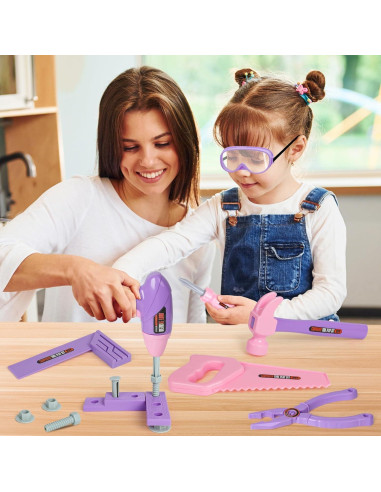 Juego de herramientas para niños EXERCISE N PLAY 29x14cm