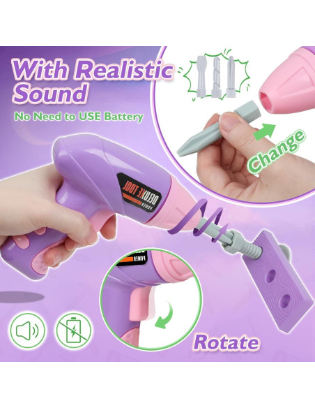 Juego de herramientas para niños EXERCISE N PLAY 29x14cm