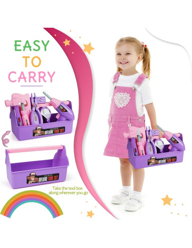 Juego de herramientas para niños EXERCISE N PLAY 29x14cm