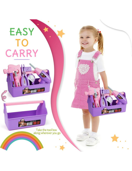 Juego de herramientas para niños EXERCISE N PLAY 29x14cm