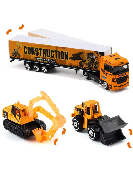 Camión de Construcción 19 en 1 BYONEBYE para Niños Camión de Construcción 19 en 1 BYONEBYE para Niños