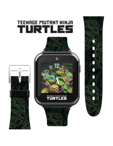 Reloj Inteligente para Niños Accutime Tortugas Ninja con Cámara y Juegos