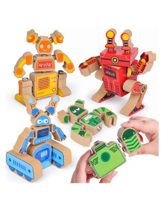 Bloques de Construcción de Robots Coogam para Niños 3-5 Años