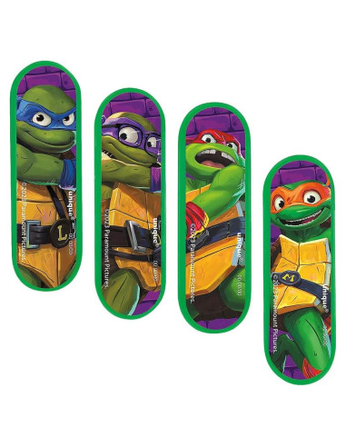Mini Patineta TMNT Mutant Mayhem 4 Piezas 12,7x17,8cm