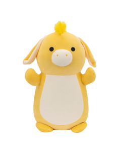 Squishmallows HugMees 35 cm Gavyn Donkey Amarillo Peluche