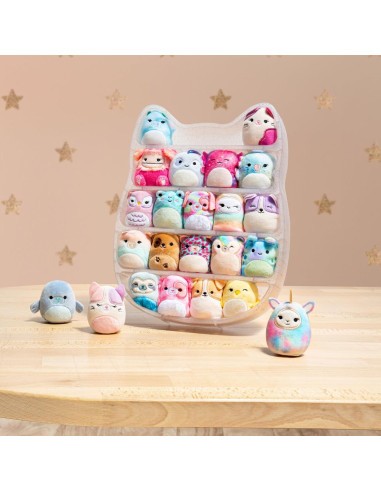 Almacenamiento y Exhibición Squishville Jazwares - 4 Peluches 5cm