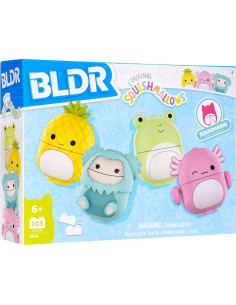 Multipack de Figuras Construibles Squishmallows - 4 Piezas 2