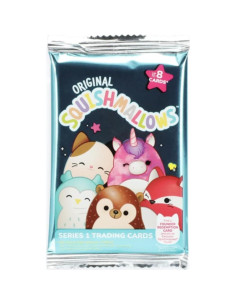 Tarjetas de Comercio Squishmallows Kellytoy Paquete de 4 2