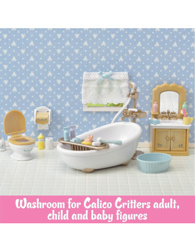Juego de baño Country Calico Critters 25 piezas