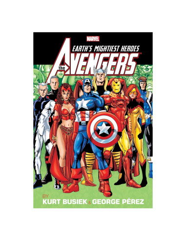 Avengers By Busiek & Perez Omnibus Vol. 2 George Perez 25th Issue Cover [New Printing]
