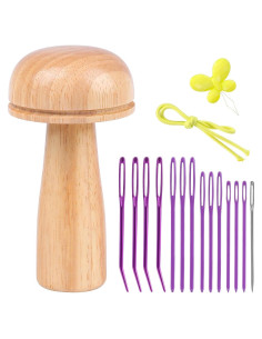 Kit de Herramientas de Remendado Mnuizu 15 Piezas Costura