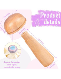 Kit de Herramientas de Remendado Mnuizu 15 Piezas Costura 2