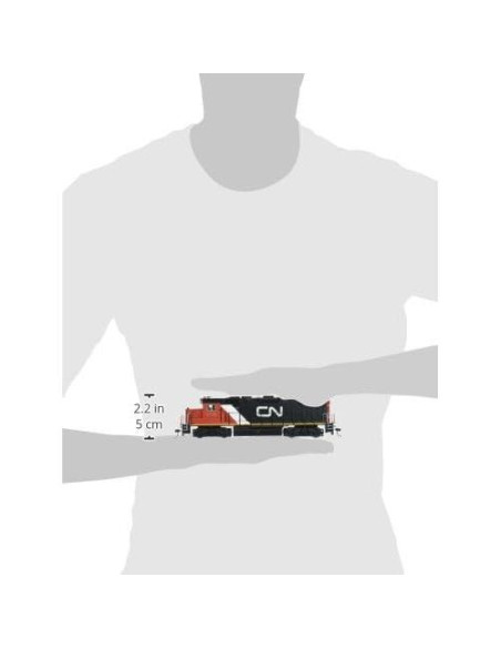 Locomotora Diésel EMD GP 38-2 Bachmann Canadian National