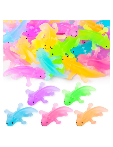 30 Juguetes de Axolotl TPR para Alivio de Estrés - SYWHXY