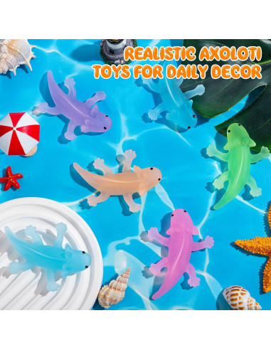 30 Juguetes de Axolotl TPR para Alivio de Estrés - SYWHXY