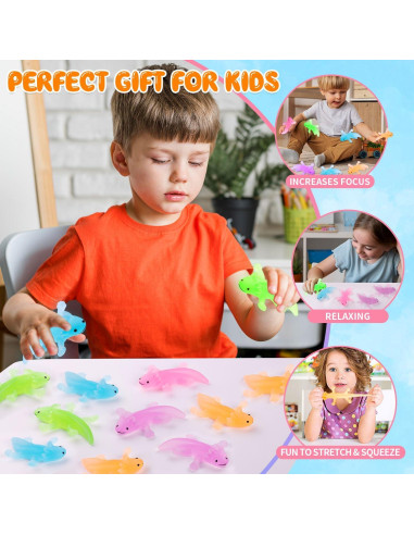 30 Juguetes de Axolotl TPR para Alivio de Estrés - SYWHXY