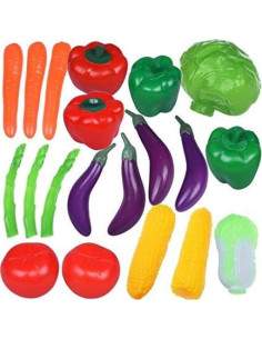 Juego de Verduras 20 Piezas Liberty Imports - Comida Juguete 2