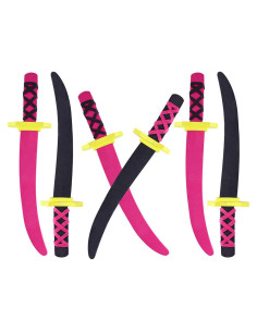 Espadas de Juguete de Espuma Suave Super Z Outlet - 6 Pzas