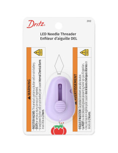 Enhebrador de Agujas LED Dritz 202 con Cortador Violeta 2