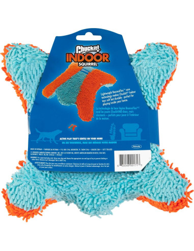 Chuckit! Juguete de Ardilla para Fetch Interiores 22,86 cm
