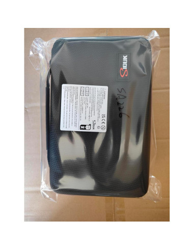 Caja de Almacenamiento de Dados SIQUK Violeta Doble Bandeja