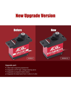 Servo Motor AGFRC B13DLM V2 4.5kg 22.8x12x29.4mm RC 2