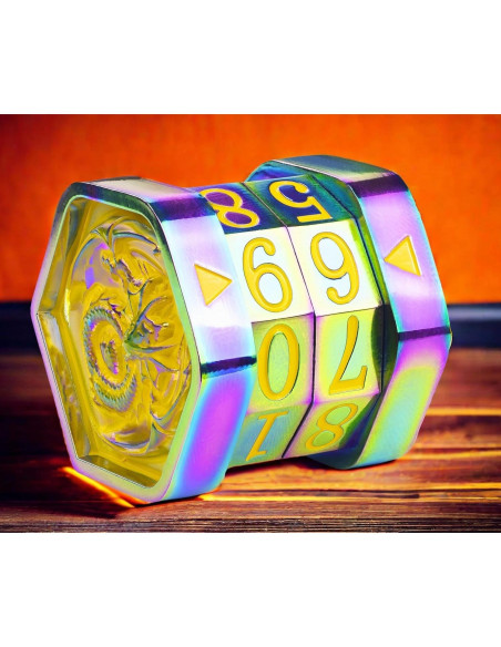 Contador de Vida MTG ALOBGHDC Metal Doble Cara 0-99