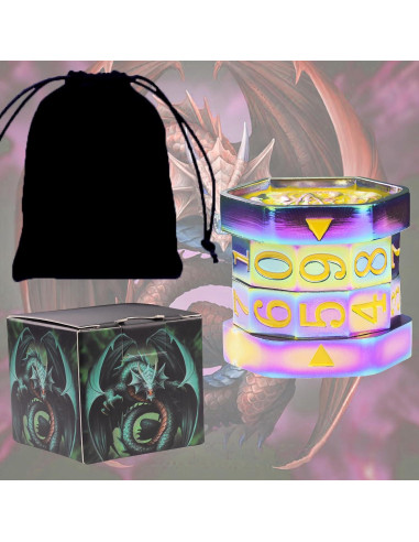 Contador de Vida MTG ALOBGHDC Metal Doble Cara 0-99