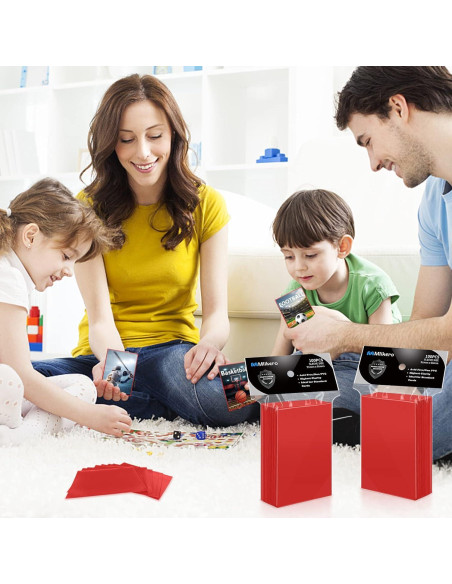 500 Fundas Rojas Mlikero para Cartas de Intercambio