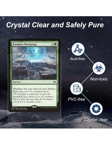 Paquete 400 fundas cartas Mlikero rojas mate y interiores