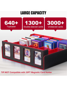 Caja de Almacenamiento Kabinka para 2400+ Cartas TCG 2