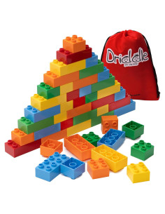 Bloques de Construcción Driddle 50 Piezas Juguete STEM