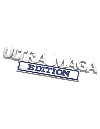 Calcomanía de Metal 3D AICEL para Automóvil Plata/Azul