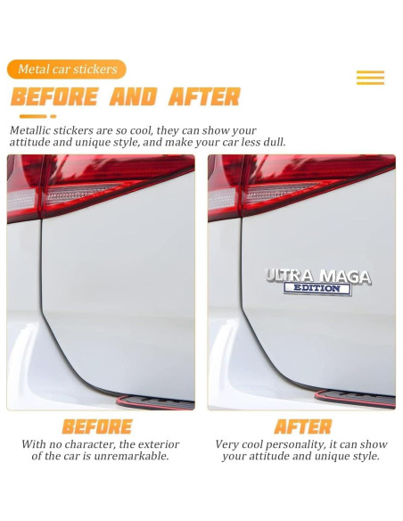 Calcomanía de Metal 3D AICEL para Automóvil Plata/Azul