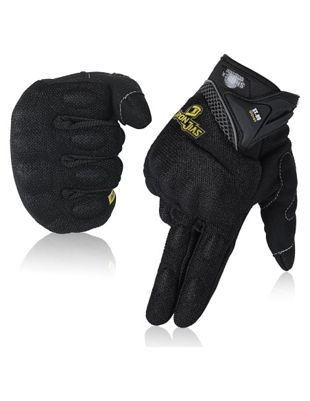 Guantes de Motocicleta BORLENI X-Large Transpirables