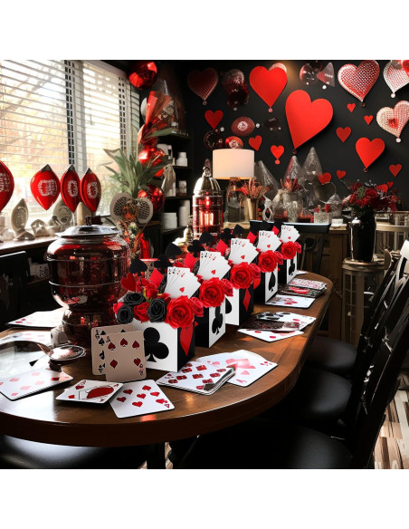 Cajas de Favor de Póker Zhanmai 16 Pcs 15x15x15 cm Casino