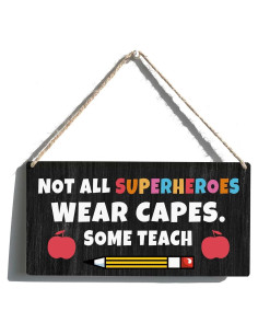 Cartel de Madera Qious 30x15 cm para Maestros