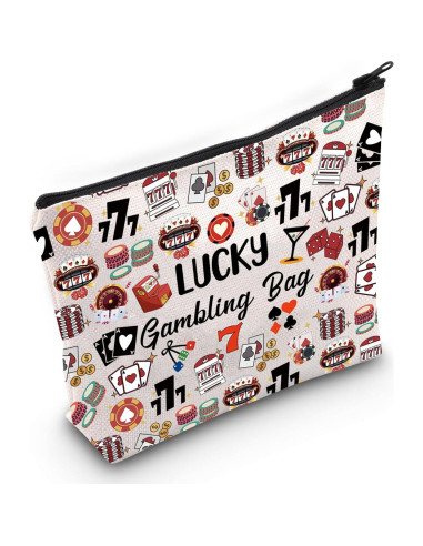 Bolsa de Suerte ZJXHPO para Jugadores de Póker 25x19 cm